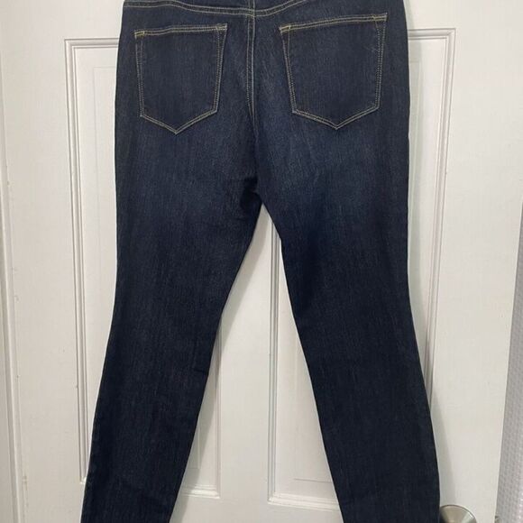 Style & Co Skinny Jeans Low Rise Blue Denim 14S - Picture 2 of 4